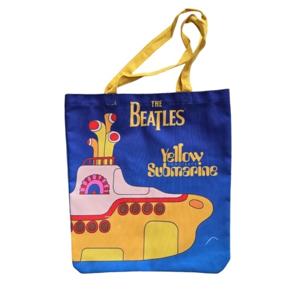 The Beatles Yellow Submarine Tote Bag - Blue and Yellow - Picture 1 of 2